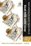 Natural Goat Milk and Olive Oil Solid Soap Goat Milk Hand Soap with Pouch Gift 3 Pcs 150 Gr