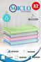 x2 Pieces | Microfiber Super Magic Cloth | 40x40cm | Glass and Mirror Cloth