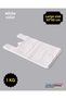 Athlete Bag 30*60 cm White 1 kg Market Bag