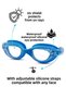 Set of 2 Swimming Goggles with Boneli Box Wide Angle Waterproof Swimming Pool Sea Glasses Blue 1020 - 3