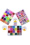 3-Piece Mega Fimo Figure, Fimo Beads and Sand Beads Jewelry Making Hobby Set in a Box with 24 Eyes - 3