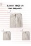 15x20 Cm 3 Pieces Hammock Pouch - Engagement, Henna, Wedding, Seminar, Organizer Organizer