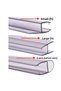1 Piece 250 cm 8 mm Transparent Glass Balcony Plastic Wick Small H, Large H or D Wick - 2