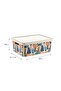 Stafi Patterned Multi-Purpose Box with Lid 12 Lt - 2