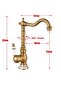 Rustic Antique Sink Faucet Kitchen Faucet Antiqued Copper Ottoman Sink Bowl Faucet Authentic Copper - 8
