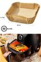 ® 200 Pieces Air Fryer Baking Paper Disposable Oil-Proof Paper Square Plate Model - 6