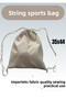 Drawstring Sports Bag, Camping, Travel, Fitness, Running, Cycling Waterproof Drawstring Bag