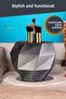 Makeup Organizer, Makeup Brush Holder, Makeup Brush Holder, Antique Silver Finish, Model 20 - 3