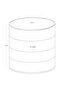 2 Pieces 4 Tiers Rotating Jewelry Organizer Jewelry Box Organizer - 6