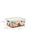 Stafi Patterned Multi-Purpose Box with Lid 12 Lt - 2