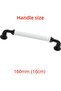 Aluminum - Metal Handle, Furniture Handle, Cabinet, Drawer, Door Handle - Ruby160Mm- Elf108 - 3