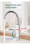 Electric Hot Water Tap Thermal Faucet Instantaneous Water Heater Faucet (with Bottom Inlet) - 4