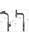 Anthracite Color - Kitchen Sink Faucet with Spiral and Multi-Mode - 8