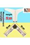 Furniture Sofa Coffee Table TV Unit Sofa Leg 12 cm White Plinth Leg 4 Pcs - 2