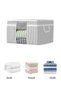 5-Piece Maxi Windowed Base Storage Bag - Sofa Bed Base Type Pillow Clothing Storage Bag 45 X 40 X 30 Cm - 2