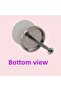 Kardelen Real Porcelain Button Gold Gold Drawer Cabinet Door Handle Handle Porcelain Handle - 5