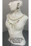 Decorative Jewelry Manikin, Display Stand, Jewelry Organizer, Stylish Jewelry Earring Necklace Display Stand