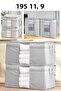 6-Piece Windowed Set: Duvet, Pillow, Duvet Cover, and Clothes Organizer Storage Bag - Grey Polka Dot