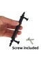 8 Pieces Erciyes Handle Black 96 mm Handle Furniture Kitchen Cabinet Drawer Cabinet Door Handle Handle Metal Handle - 2