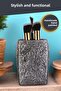 Makeup Organizer, Makeup Brush Holder, Makeup Brush Holder, Antique Silver Finish, Model 7 - 3