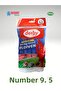 Derby D-100 Number 9.5 Latex Extra Strong General Purpose Nylon Dishwashing Glove Red