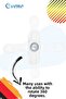 White Window Lock with 5 Buttons Child Security Safety Burglar Pimapen Pvc Door Baby Lock - 5