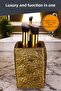 Makeup Organizer, Makeup Brush Holder, Makeup Brush Set, Gold Antique Finish, Model 7 - 2