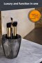 Makeup Organizer, Makeup Brush Holder, Makeup Brush Holder, Antique Silver Finish, Model 2 - 2