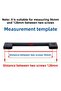 Hard Plastic Furniture - Kitchen Drawer Cabinet, Black Handle Handle, 10 Pieces 96 mm - 2