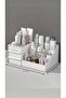 Rose Set of 2 Makeup Cosmetic Jewelry Organizer Set - Rose Organizer and 18 Compartment Organizer Set - 4