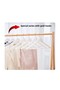White Wooden Look Hanger 12 Pieces Premium Series with Gold Hooks - 3