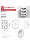 Hexagonal Grounded Plug Socket Multiplier Socket Plug Golyat Multiple Socket - 2