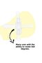 10 Pcs Metal White Window Safety Lock Child Burglar Lock Pulls Pvc Lock - 3