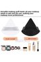 2 Pieces Mini and 1 Triangle Cosmetic Puff Set - Finger Face Makeup, under Eye Concealer - 8