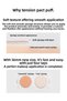 Makeup Sponge Tension Pact Puff for Thin and Even Application (Fitting) - 3