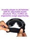 Welding Protective Work Security Safety Goggle Glasses with Valve S550 Rainbow Products - 5