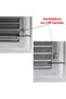 Ventilation Grille Bathroom Wc Toilet Grille Plastic Louver White 60X60 Cm. - 5
