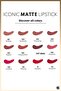 Iconic Matte Lipstick Lasting Matte Lipstick 107 Idol - Brown - 5
