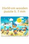 200 Piece Wooden Puzzle Summer, Vacation, Sea, Entertainment - 2