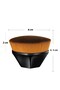 Black Hexagon Body Cream Makeup Face Blush Liquid Powder Foundation Brush - 4