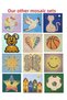 Children's Mosaic Set - Attention and Hand Skill Developmental Artistic Educational Toy (houses) - 5