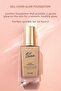 Clio Kill Cover Glow Foundation - Intense Shimmer and Concealer Foundation Brush Set Spf50+Pa++++ 3-by Linen - 2