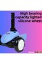 Lupa Foldable Lighted 3 Wheel Blue Scooter - Lighted Scooter - Silicone Wheel Scooter - Kids S - 2