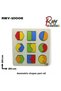Toy Montessori Wooden Geometric Shapes Piece Whole Find Plug