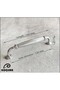 Kardelen Chrome 128 mm Handle Luxury Country Kitchen Furniture Cabinet Drawer Handle 128 mm - 2