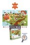 4-Piece Children's Puzzle - 50 P. Animals Bus / Moon Animals / Farm Friends / Autumn Forest - 4