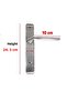 Mirrored Nickel Satin WC Door Handle Right Left Suitable (1 SET) - 4