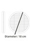 Natural Gas Glass Vent Transparent Ventilation Cover - Compatible with All Glasses - 2