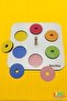 Fun Color Puzzle Wooden Toy - Children's Brain Game - Find and Match - 5