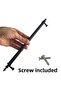 Erciyes Handle Black 224 mm Handle Furniture Kitchen Cabinet Drawer Cabinet Door Handle Handle Metal Handles - 2